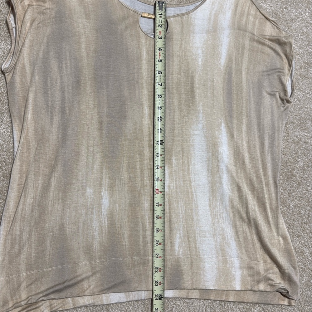 Lisa Rinna Collection Women's Tan Top - Picture 9 of 9
